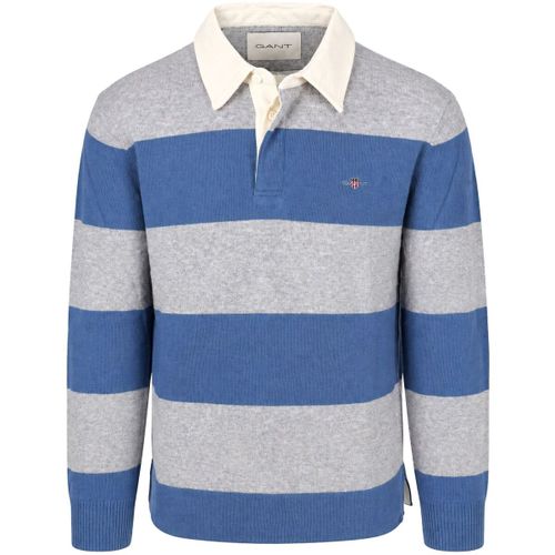 Sweat-shirt Rugger Polo Maille Blue Grey - Gant - Modalova