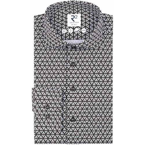 Chemise R2 Chemise Single Jersey Triangle Brown - R2 Amsterdam - Modalova
