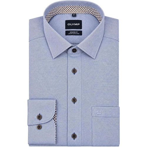 Chemise Luxor Chemise Structurée Blue - Olymp - Modalova