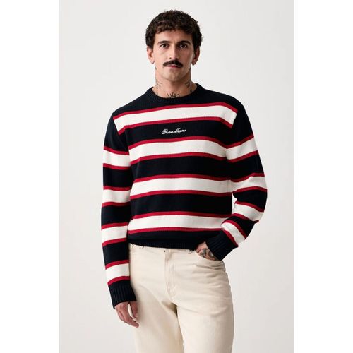 T-shirts sport M6BR02 Z1225-SM4M BLUE STRIPE - Guess - Modalova