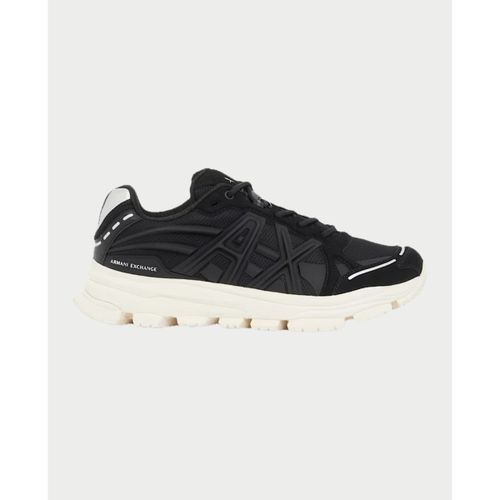 Baskets Baskets AX à lacets en mesh - Armani Exchange - Modalova