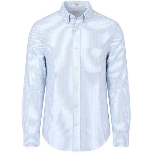 Chemise Chemise Oxford Rayures Light Blue - Gant - Modalova