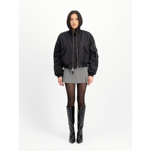 Veste 258010 MA-1 CROPPED LOOSE-03 BLACK - Alpha Industries - Modalova