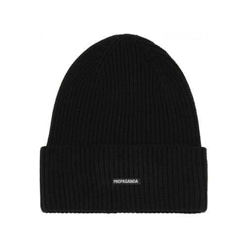 Chapeau 26FWPRAC131 BEANIE BOX LOGO-121 RIBBED BLACK - Propaganda - Modalova