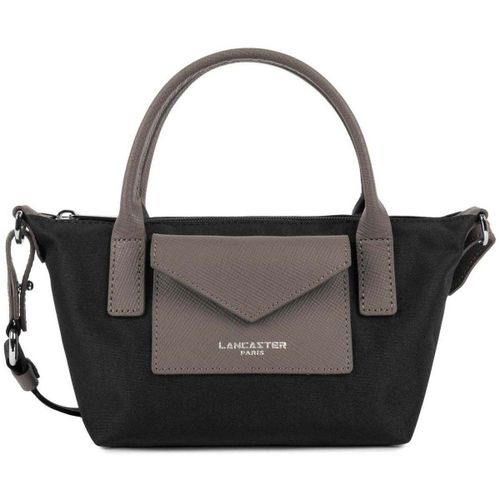 Sac à main Mini Sac à Main Smart KBA Noir - Taupe - LANCASTER - Modalova