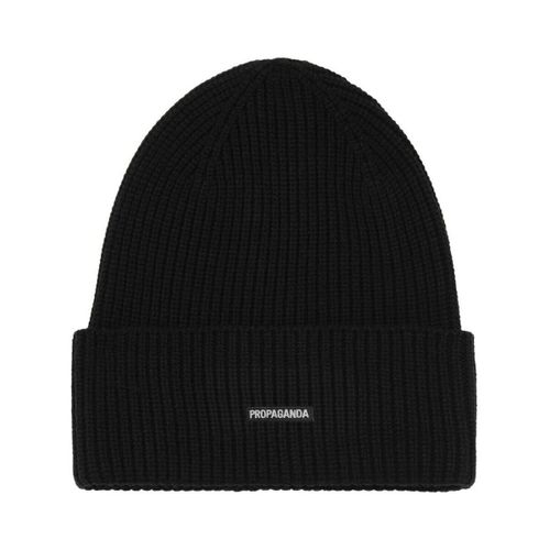Chapeau 26FWPRAC131 BEANIE BOX LOGO-121 RIBBED BLACK - Propaganda - Modalova