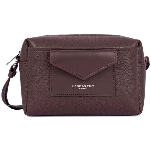 Sac à main Sac trotteur Zippé S Maya Double KBA Bordeaux foncé - LANCASTER - Modalova