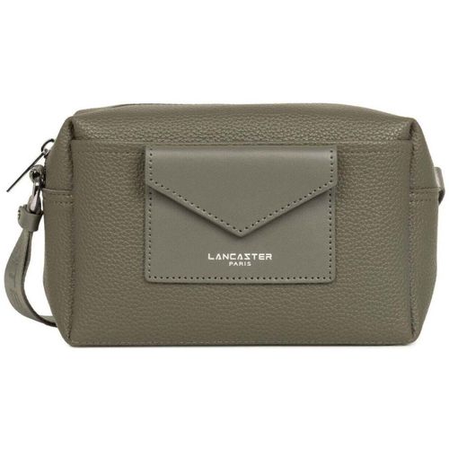Sac à main Sac trotteur Zippé S Maya Double KBA Kaki - LANCASTER - Modalova