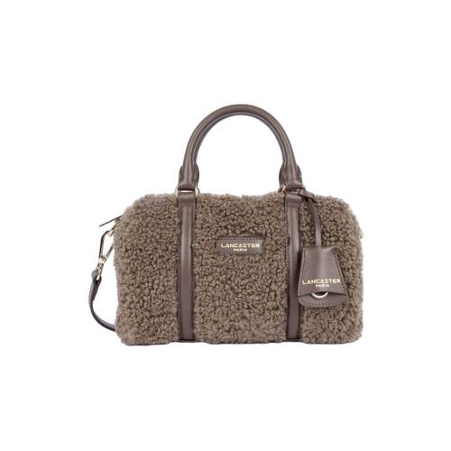 Sac à main Sac polochon Zippé M Moumoute Marron - LANCASTER - Modalova