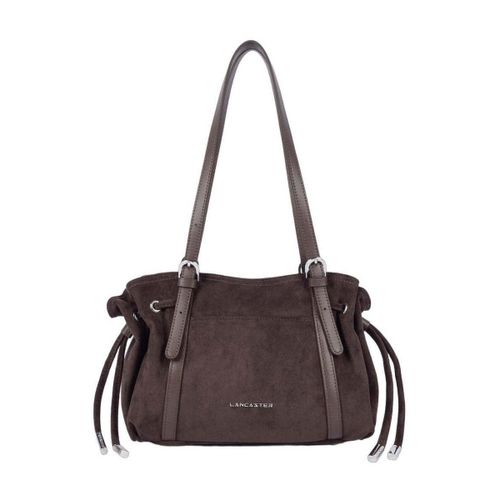Cabas Sac cabas épaule Zippé M Velvet Emma Marron - LANCASTER - Modalova