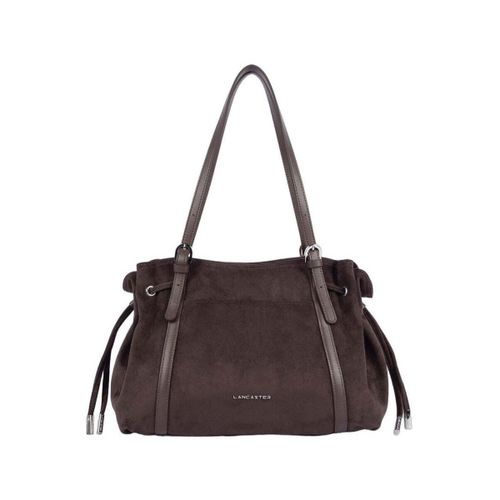 Cabas Sac cabas épaule Zippé L Velvet Emma Marron - LANCASTER - Modalova