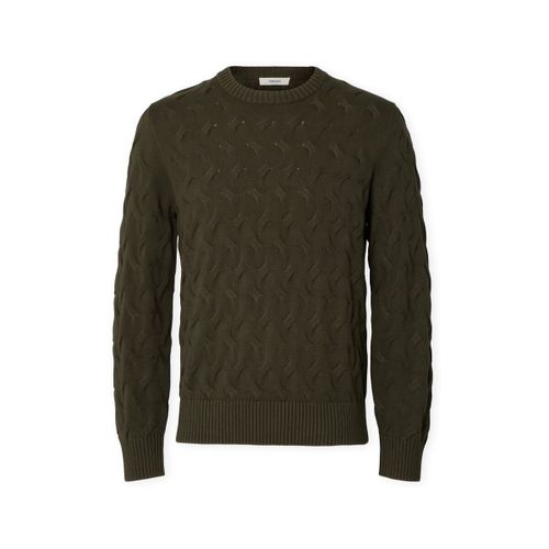 Pull Noos Carlos Knit - Forest Night - Selected - Modalova
