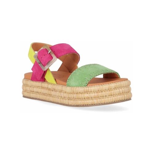Sandales compensées Sandale en cuir à plateforme - Ekos 01 - Chika 10 - Modalova