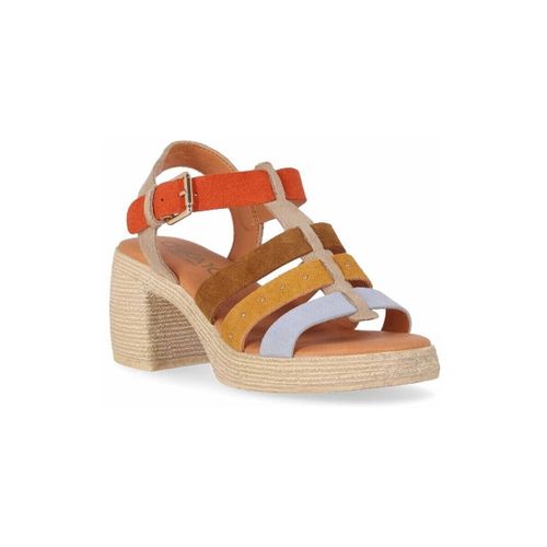 Sandales à talon Sandale en cuir avec talon - Violon 01 - Chika 10 - Modalova
