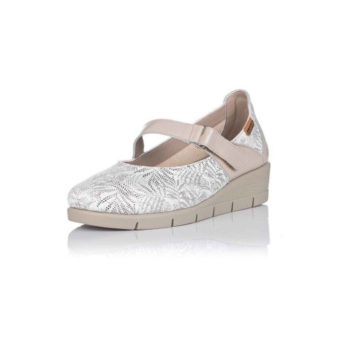 Ballerines Mary Janes en coin - Cuir - 48 Horas - Modalova