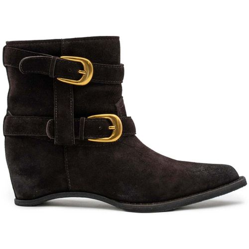 Bottines RILEY SUEDE MOKA - PALOMA BARCELÓ - Modalova
