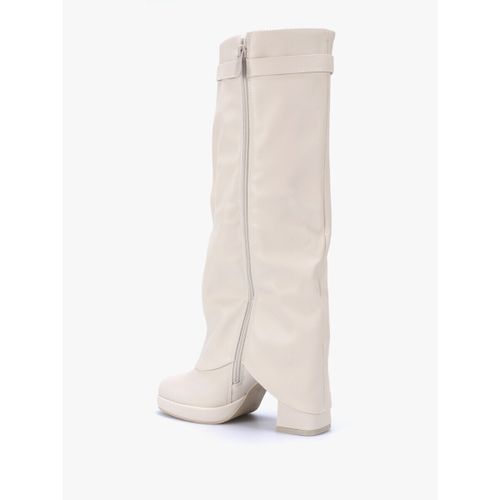 Bottes Bottes, cuissardes - Beige - La Modeuse - Modalova