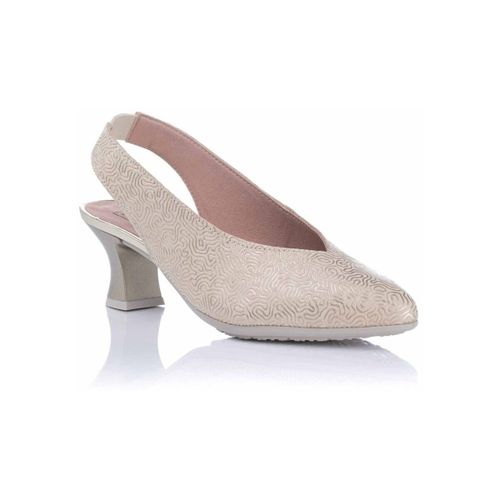 Chaussures escarpins Chaussure de cour en cuir gravé - Argent - Pitillos - Modalova