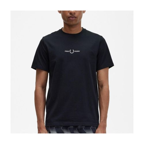 T-shirt Embroidered T-shirt - Fred Perry - Modalova