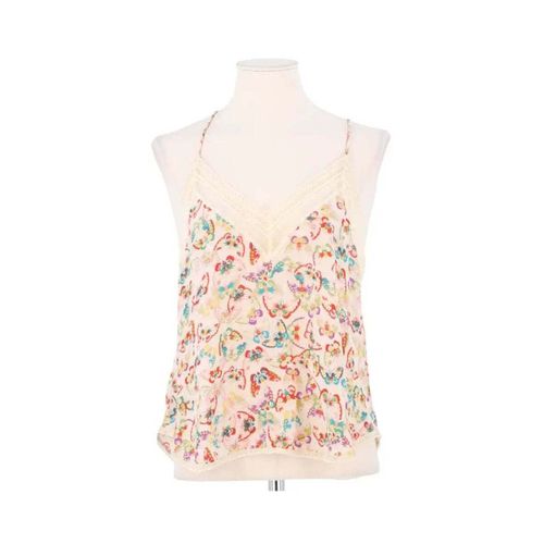 Blouses Top sans manche en soie écru - Zadig & Voltaire - Modalova