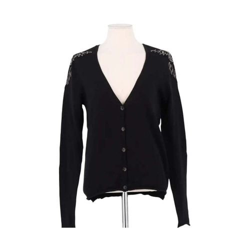 Gilet Cardigan en coton noir - Zadig & Voltaire - Modalova