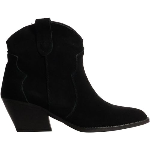 Boots Bottines à Talon Cuir Ideal Shoes - Super Mode - Modalova