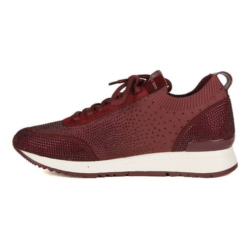 Baskets Jenkins Crystal Embellished Stretch Knit Trainer - MICHAEL Michael Kors - Modalova