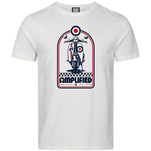 T-shirt Retro Scooter - Amplified Clothing - Modalova