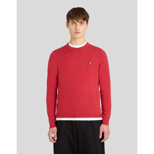 Pull KN2110VC MERINO CREW-Y112 GARNET - Lyle & Scott - Modalova