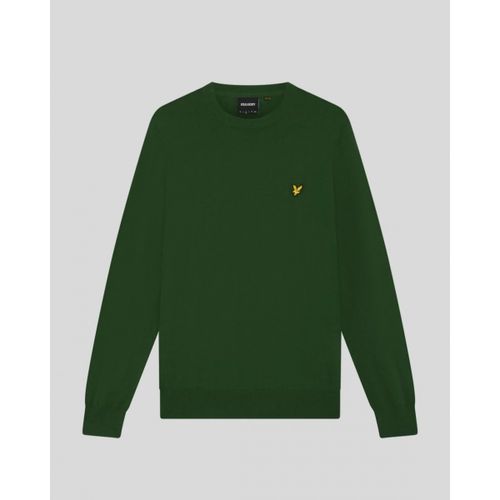 Pull KN2110VC MERINO CREW-Y295 CLOVER GREEN - Lyle & Scott - Modalova