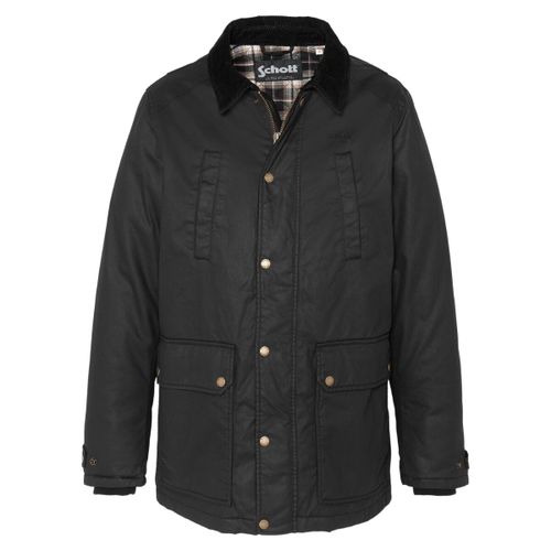 Blouson Veste farmer Ref Beckley Noir - Schott - Modalova