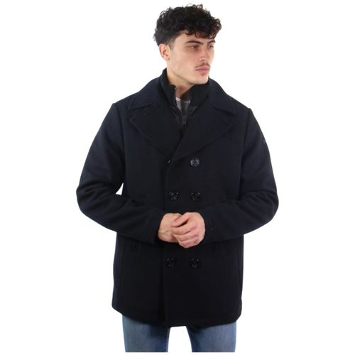 Blouson Veste caban Ref 37957 Bleu marine - Schott - Modalova
