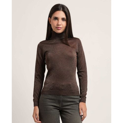 Pull Maille slim lurex - Fracomina - Modalova