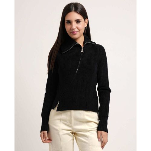 Pull Pull avec zip asymétrique - Patrizia Pepe - Modalova