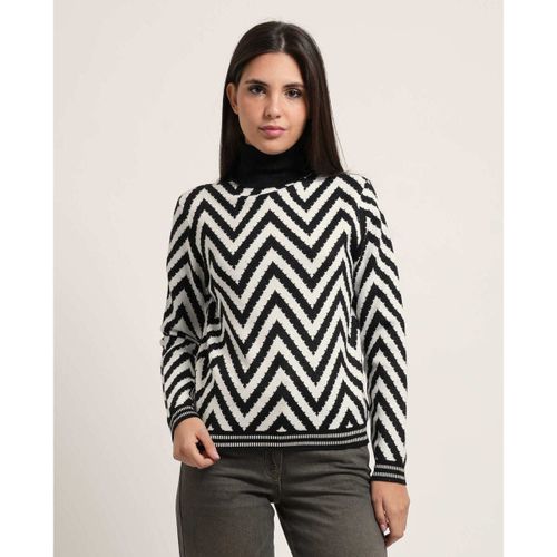 Pull Pull en jacquard chevron - Fracomina - Modalova