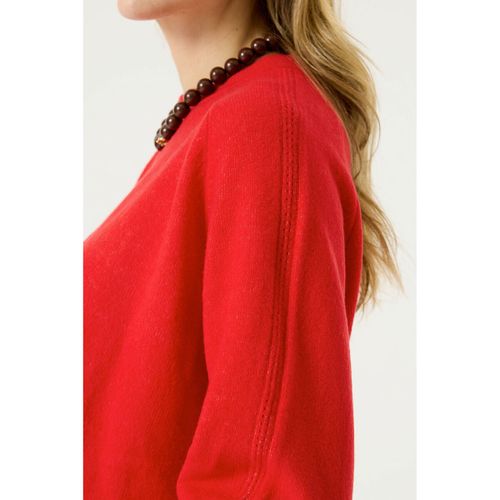 Pull Garcia Pull RAGLAN Red Petal - Garcia - Modalova