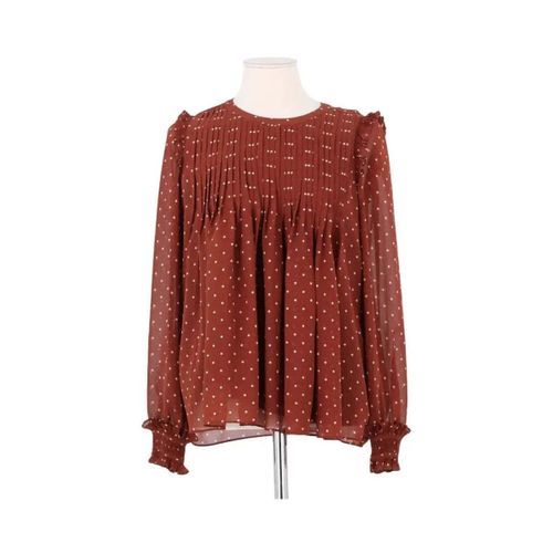 Blouses Blouse à pois marron - Sézane - Modalova