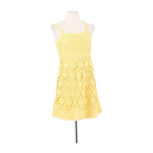 Robe courte Robe en coton jaune - Maje - Modalova