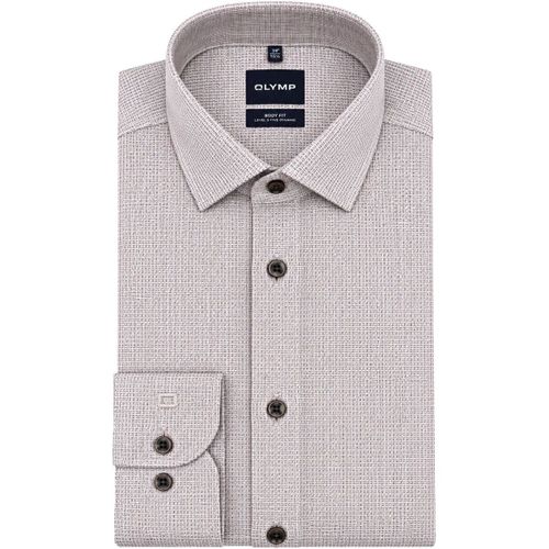 Chemise Level 5 Chemise Loose Hooks Taupe - Olymp - Modalova