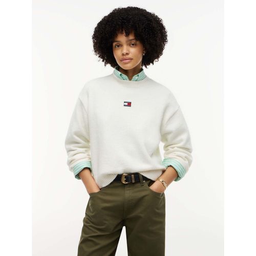 Sweat-shirt Tjw Fluffy Badge Swe - Tommy Jeans - Modalova