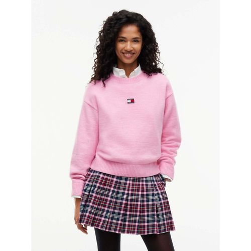 Sweat-shirt Tjw Fluffy Badge Swe - Tommy Jeans - Modalova