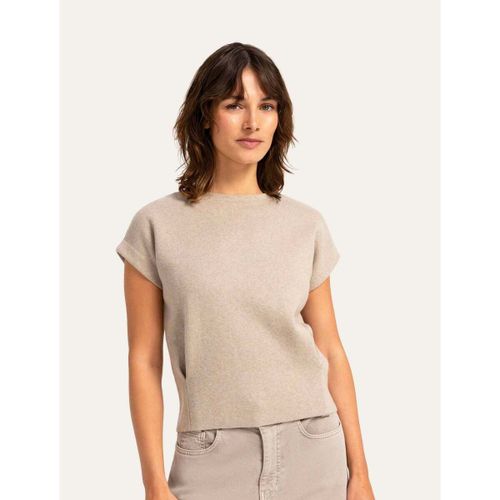 Pull Yaya Jacquard Sans Manches - Yaya - Modalova