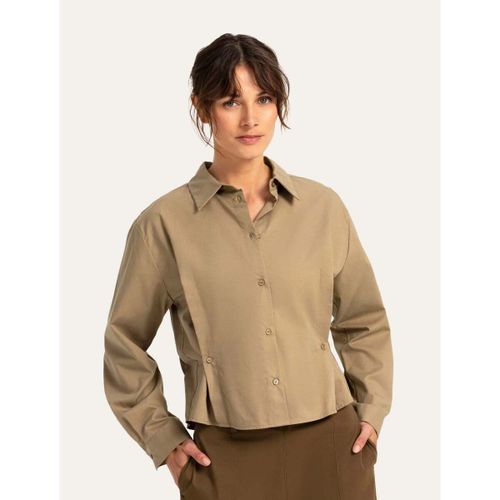 Chemise Yaya Popeline Boutons - Yaya - Modalova