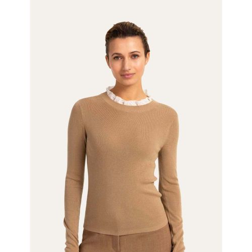 Pull Yaya Cotele Ajuste Volants - Yaya - Modalova