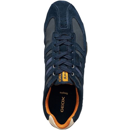 Baskets basses Basket Cuir Snake - Geox - Modalova