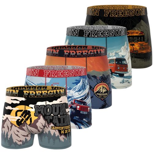 Boxers Lot de 5 boxers junior collection Vintage Winter - Freegun - Modalova
