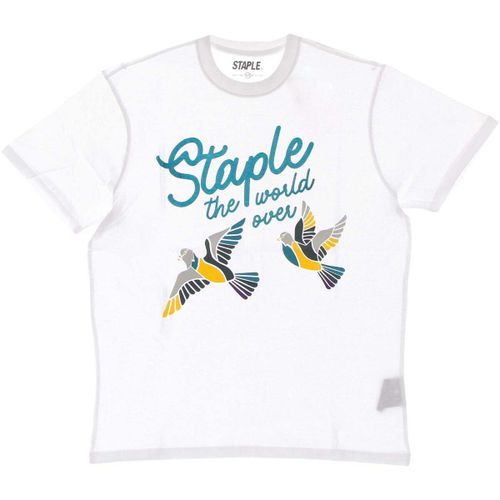 T-shirt Staple Montauk Logo Tee - Staple - Modalova