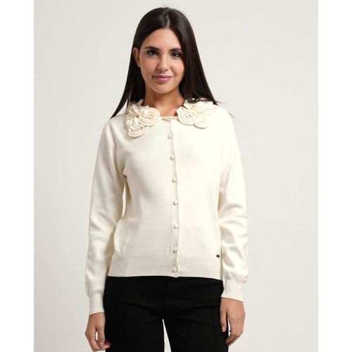 Gilet Cardigan Settemezzo avec col décoratif - Sette/Mezzo - Modalova
