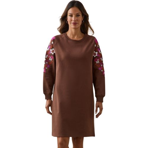 Robe Robe ample col rond manches longues - Daxon - Modalova