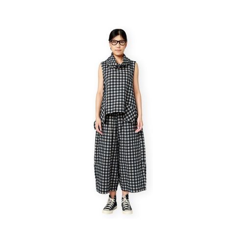 Pantalon Trousers 260078 - Black/Checks - Wendy Trendy - Modalova